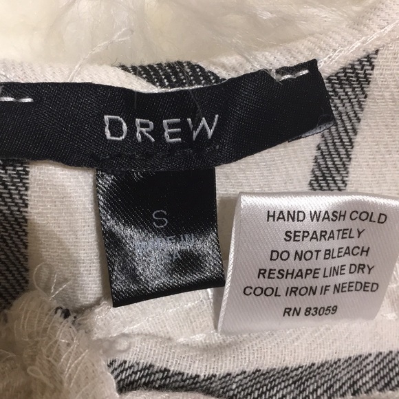 Anthropologie | Drew Black/White Stripes Jumpsuit - Picture 15 of 16